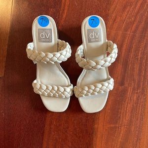 Dolce Vita Paily Heels | Color: Cream | Size: 7.5 | NWT